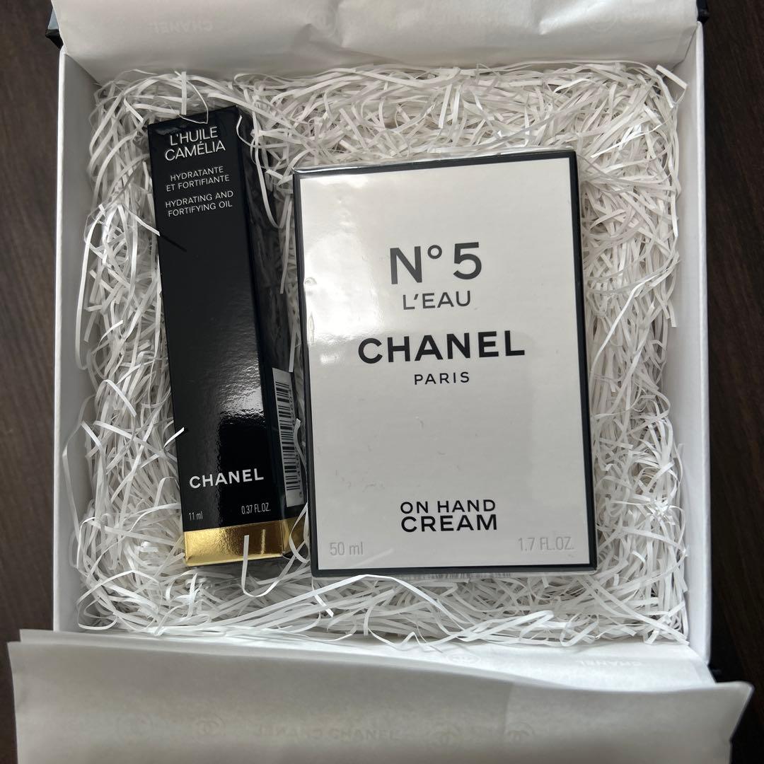 CHANEL N°5 L'EAU ハンドクリーム 50ml ・ネイルオイル