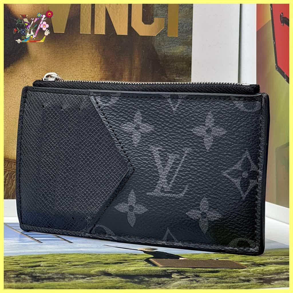 極上品 ルイヴィトン モノグラム エクリプス カード・ホルダー A242