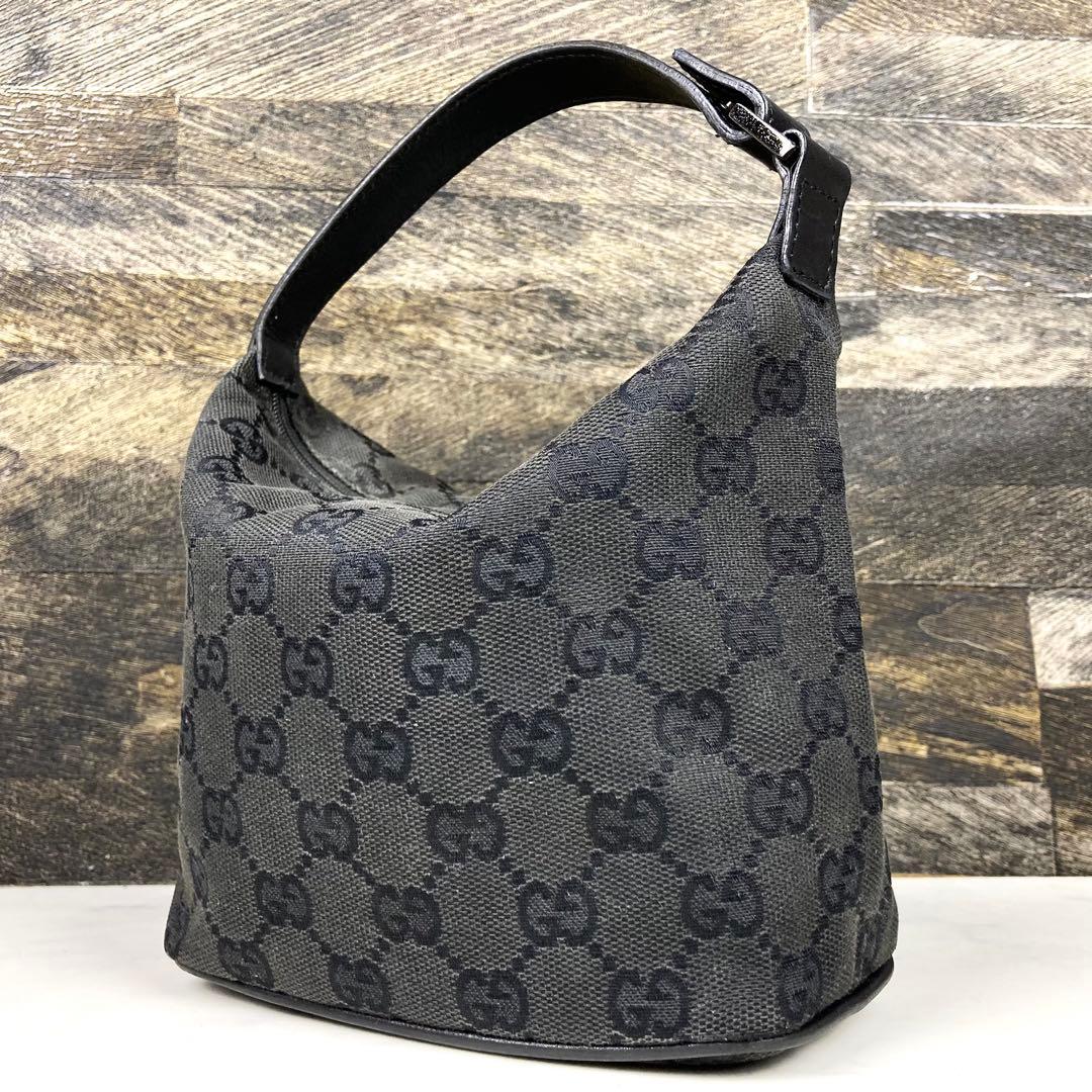 グッチ ミニハンドバッグ アクセサリーポーチ GG キャンバス