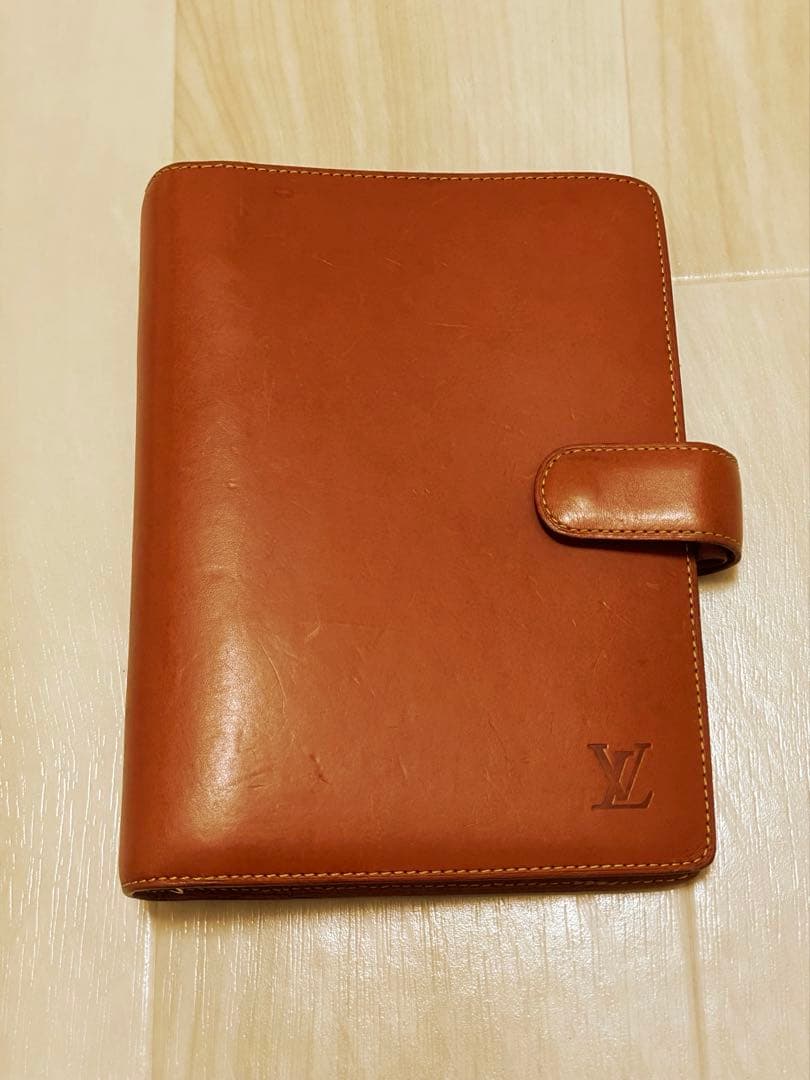 LOUIS VUITTON ルイヴィトン アジェンダMM キャメル手帳カバー
