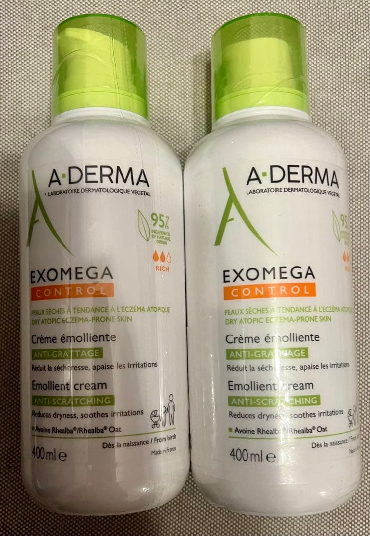 A-DERMA EXOMEGA CONTROL 400ml 2本セット