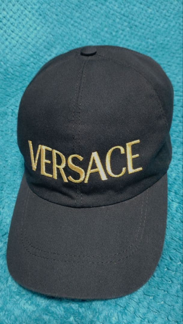 VERSACE ヴェルサーチェ 黒 キャップ 59 s-l400.jpg