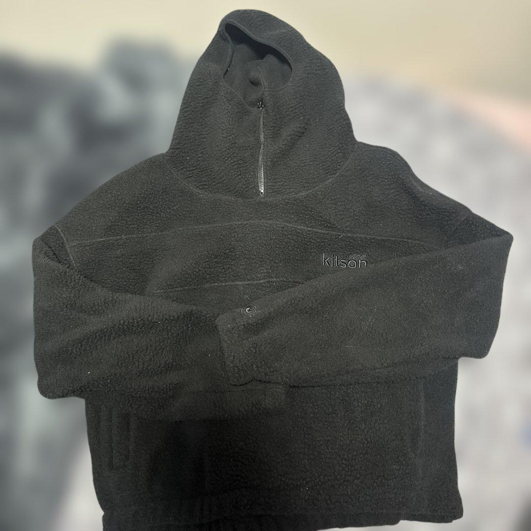 ExWHYZ maho × Kitson me コラボボアハーフZIPパーカー