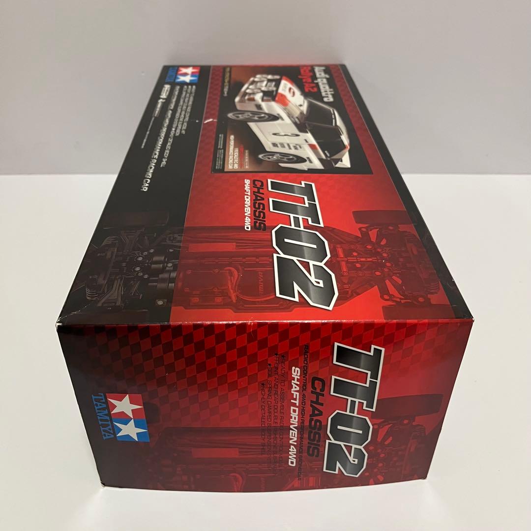 タミヤ 1/10RC アウディ クワトロ ラリー A2 (TT-02シャーシ) - メルカリ