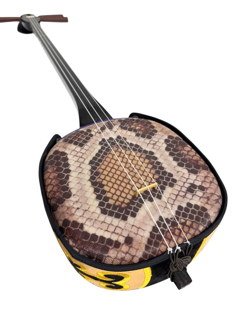 沖縄三線 沖縄 民謡 和楽器 三線 蛇皮