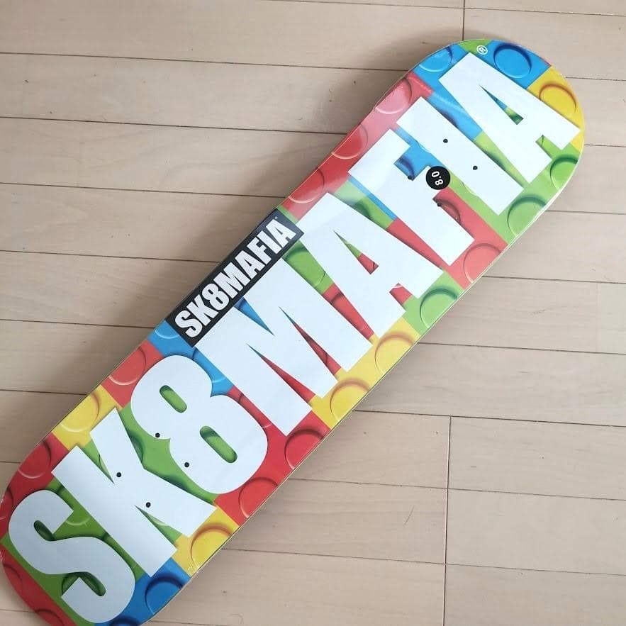 SK8MAFIA スケボーデッキ スケートボード TEAM DECK 8インチ