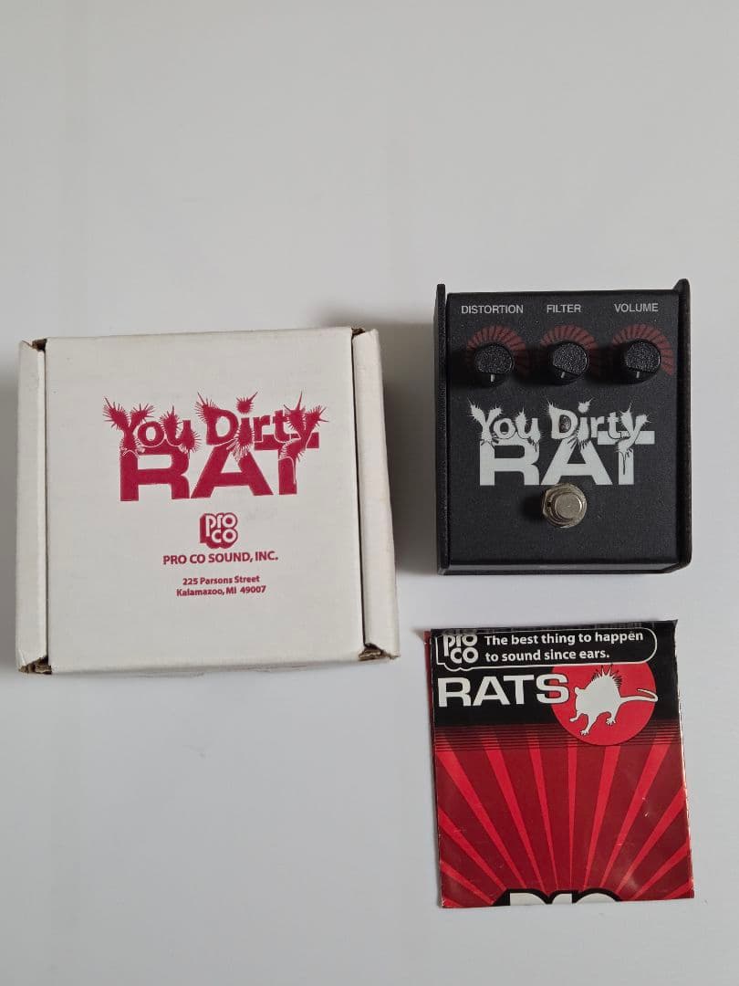 Proco You Dirty RAT USA製 Amazon.com: Pro Co You Dirty Rat Distortion Pedal : Musical
