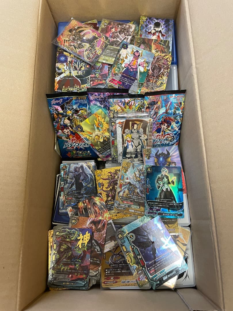 バディファイト　その他　まとめ売り　未開封パック付き　数千枚