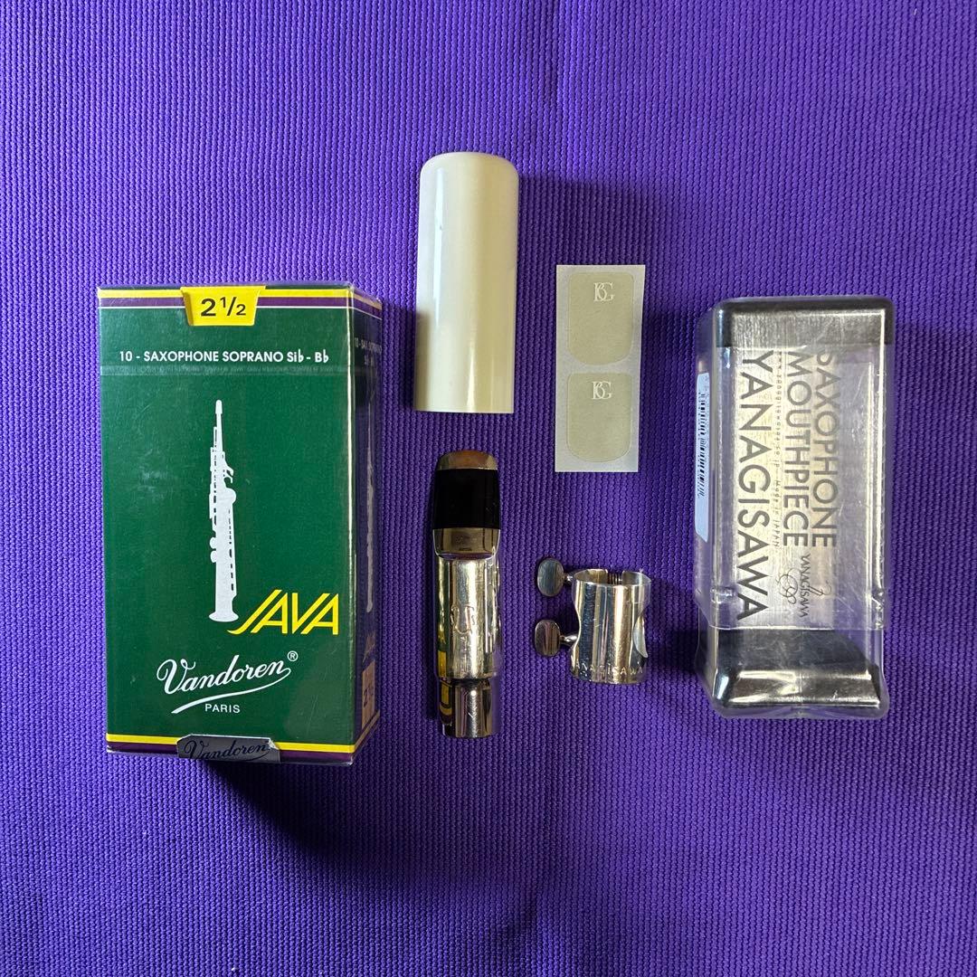 ソプラノサックス用メタルマウスピース ヤナギサワ オープニング5