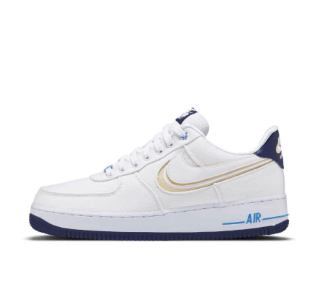 靴 NIKE AIR FORCE 1 PREMIUM BLUE VOID