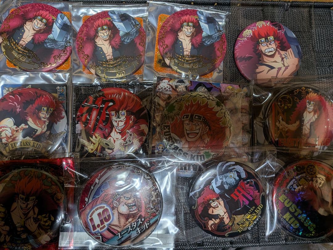 ワンピース ONEPIECE ユースタス・キッドグッズ纏め売り画像1-5