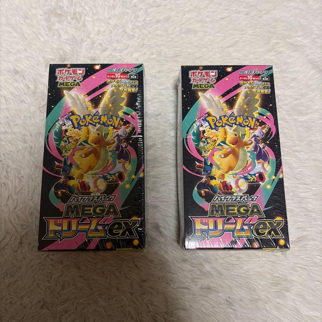 ポケモンカードゲーム MEGA ドリームex シュリンク付き