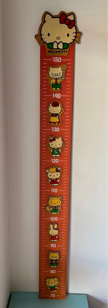 激レア　サンリオ　ハローキティ 身長計 150cm