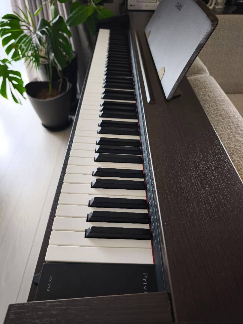 【最終値下げ】CASIO PX770BN 電子ピアノカシオPrivia付属品付き