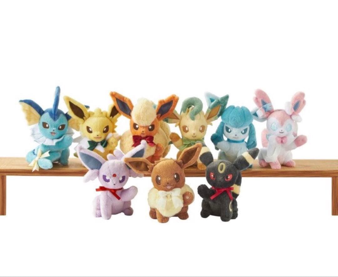 イーブイコレクション Eevee Collection 全9種類 ぬいぐるみ
