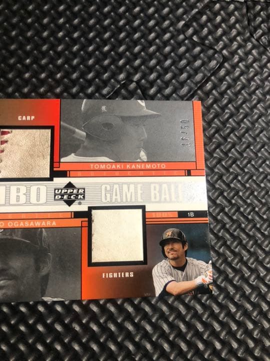 UPPER DECK.金本知憲.小笠原道大.COMBO GAME BALL❗️❗️❗️