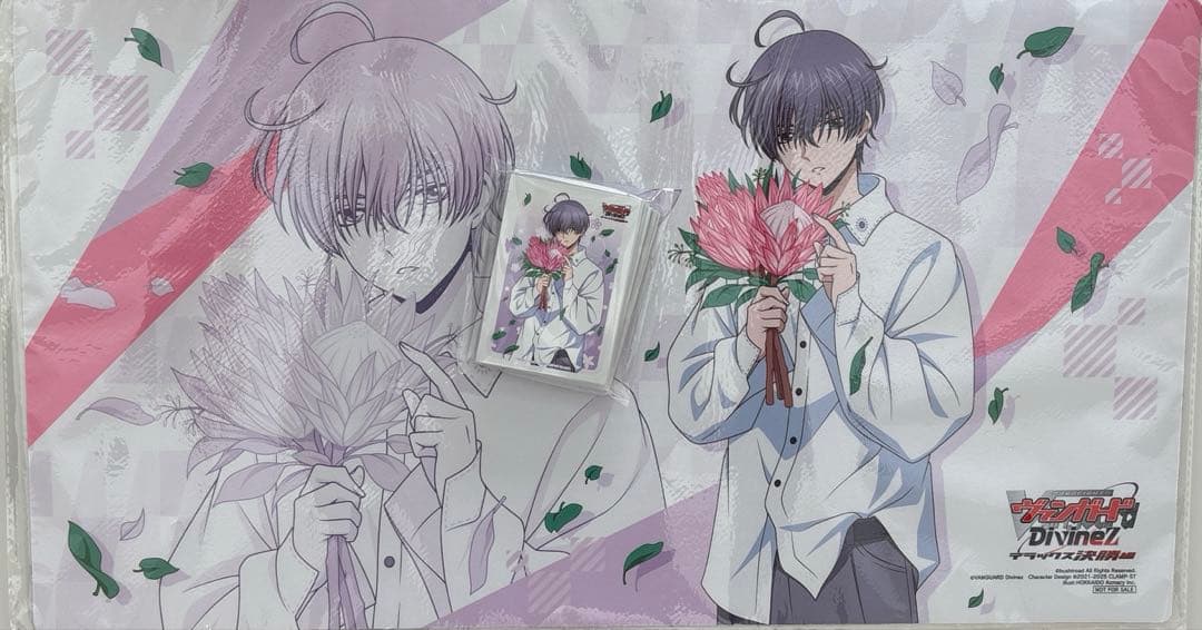 ヴァンガード　東京WGPプレイマット　廻間ミチル　スリーブ付き