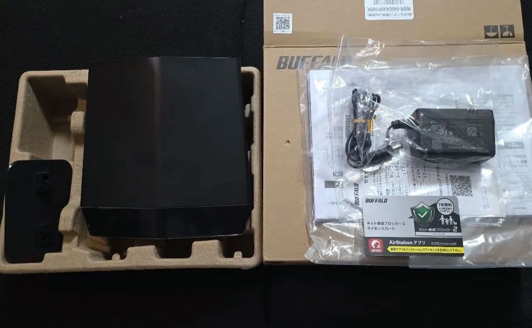 BUFFALO WSR-5400AX6P/NBK 無線LANルーター