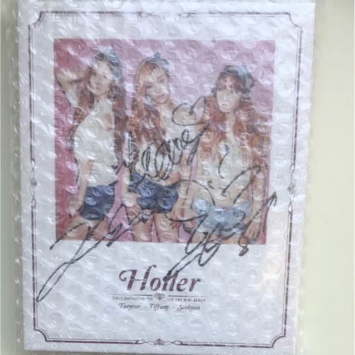 【値引き】少女時代/TTS(テティソ) Holler サイン入り