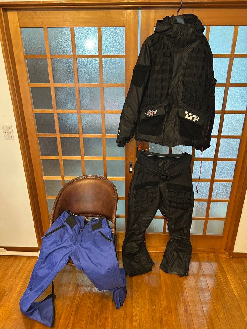 （2パンツ+1アウタ）ZenithAndNadirスノボードウェア笠原啓二郎 November (ノベンバー) KJ Doggy 笠原啓二郎 シグネチャー 152cm 2x4