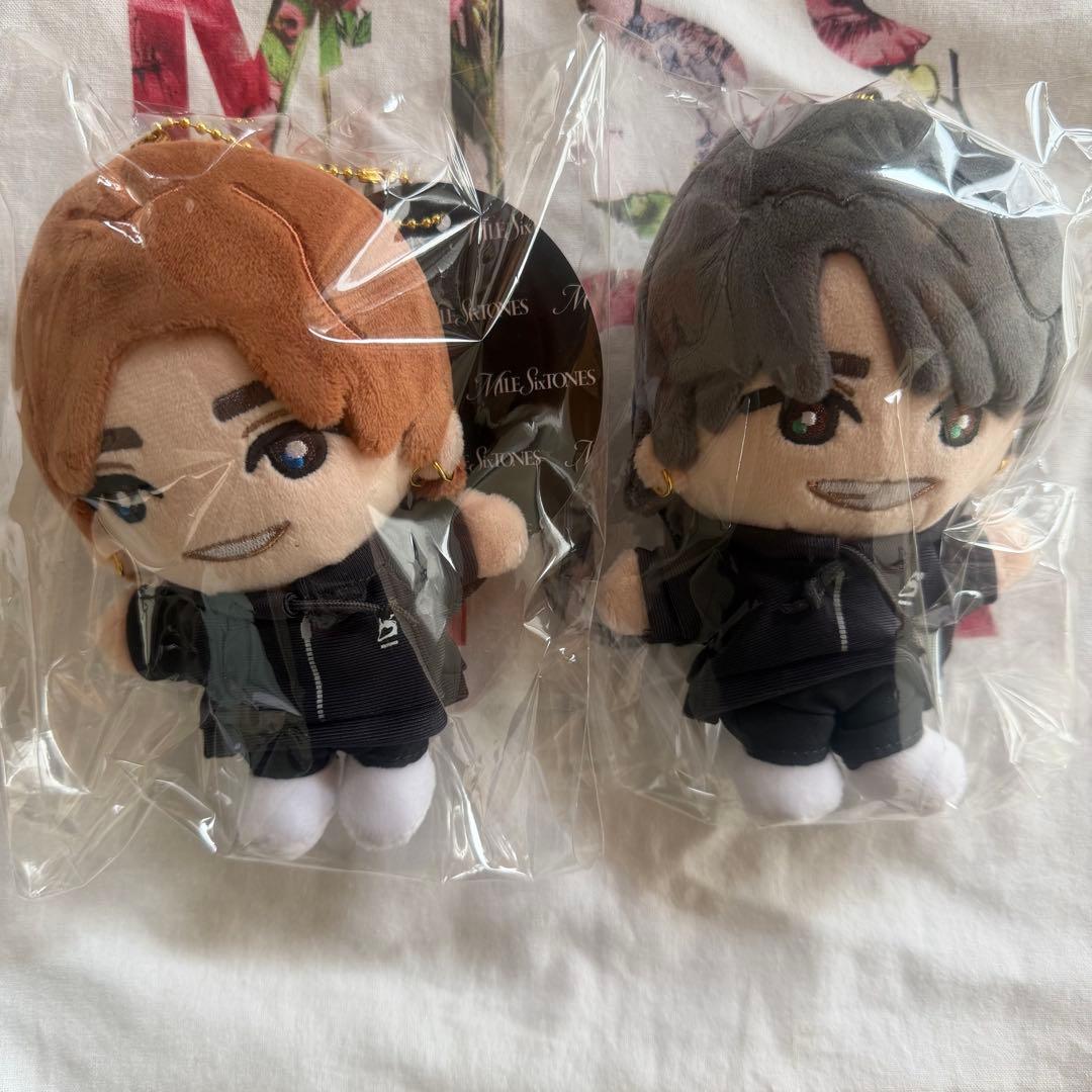 田中樹 森本慎太郎 手つなぎストぬい ぬいぐるみ 2点セット SixTONES