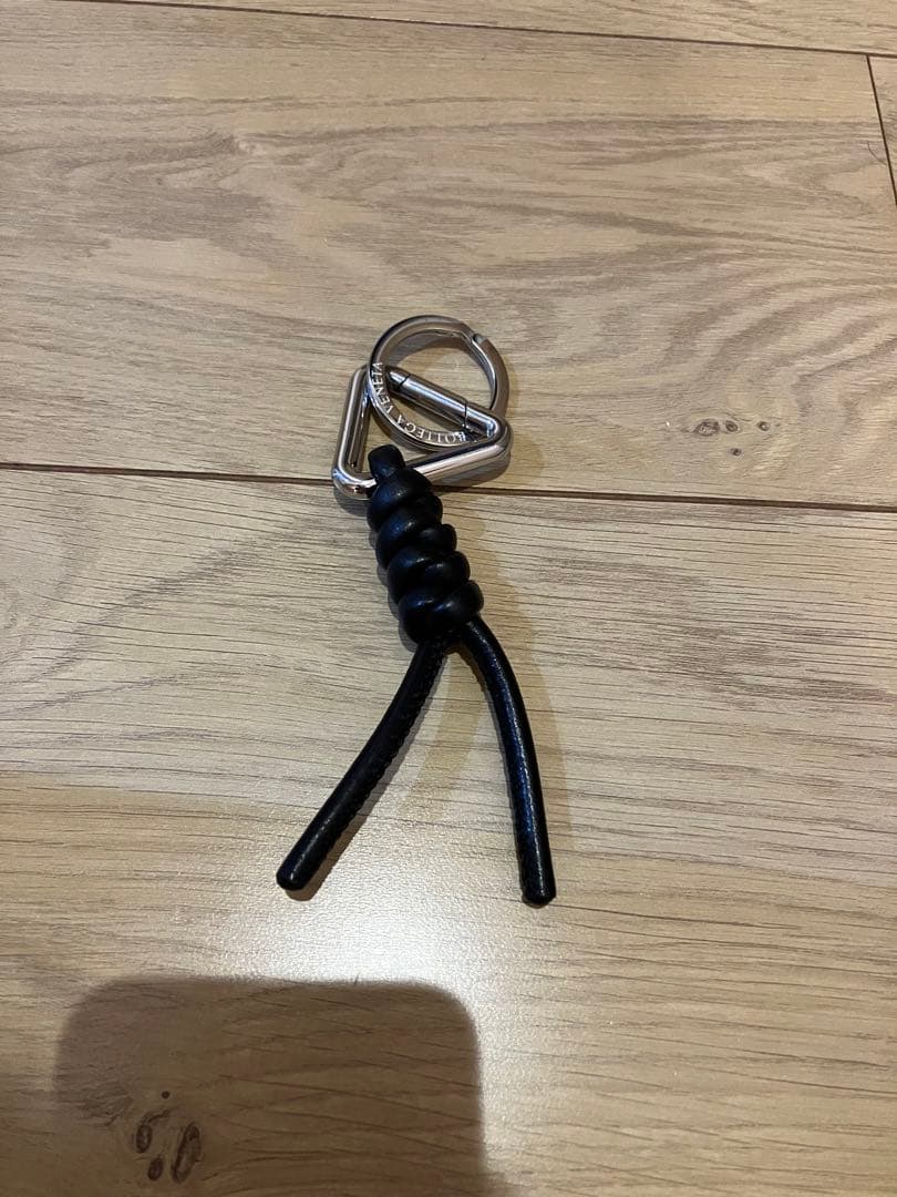 BOTTEGA VENETA ボッテガヴェネタ キーリング　ブラック