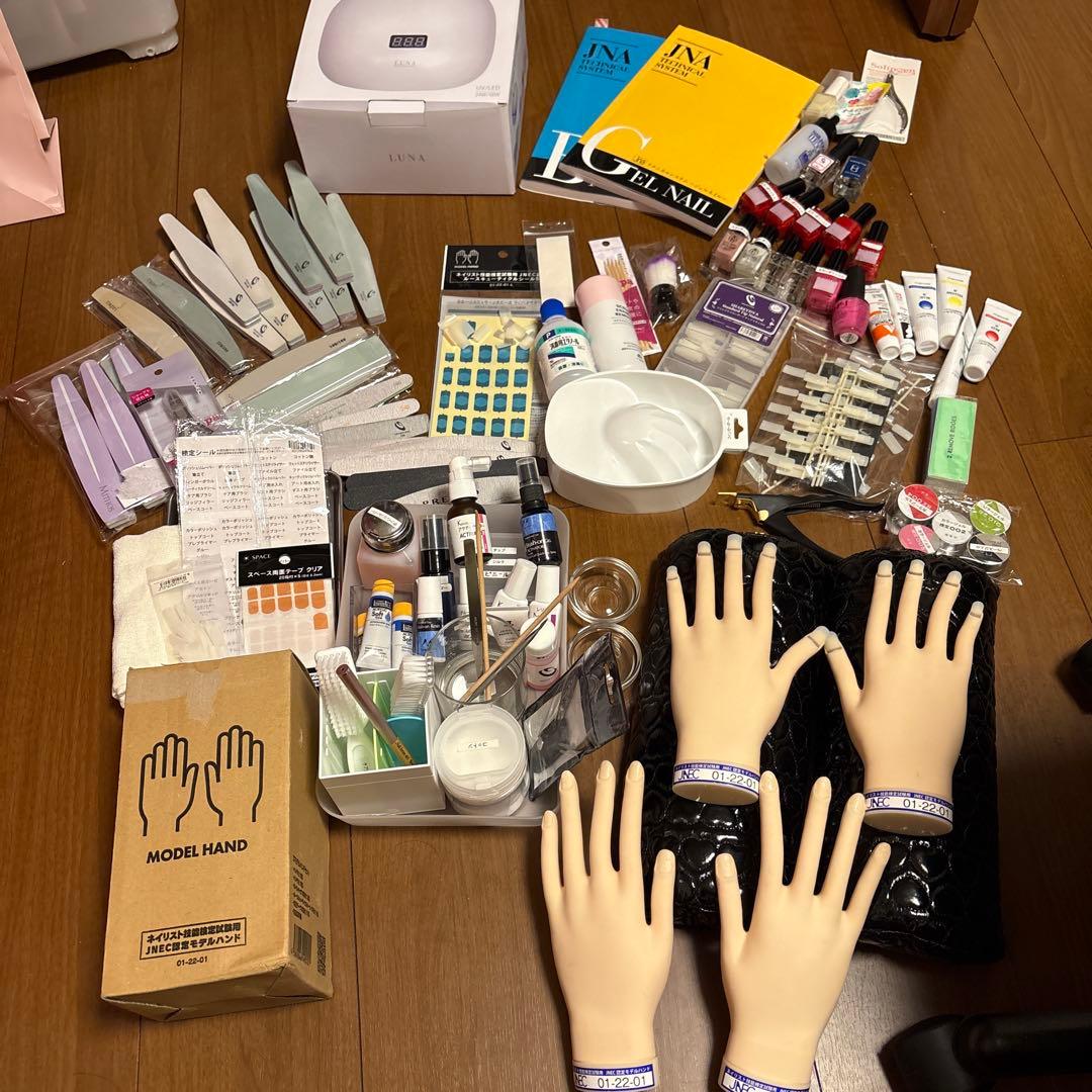 総額約12万円 ネイリスト検定 3級 2級 セット 道具 用品 ネイル　おまけ付 セレクション | 3級セット vol.2 | ライフビューティーネイルプロショップ