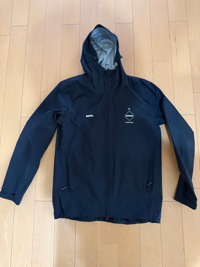 F.C.Real Bristol ブラックナイロンジャケット L