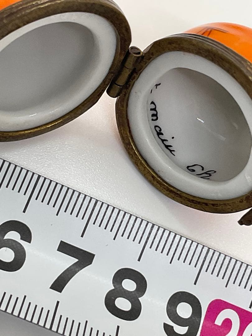 リモージュボックス 手描き Limoges トリンケットボックス 野菜3種セット