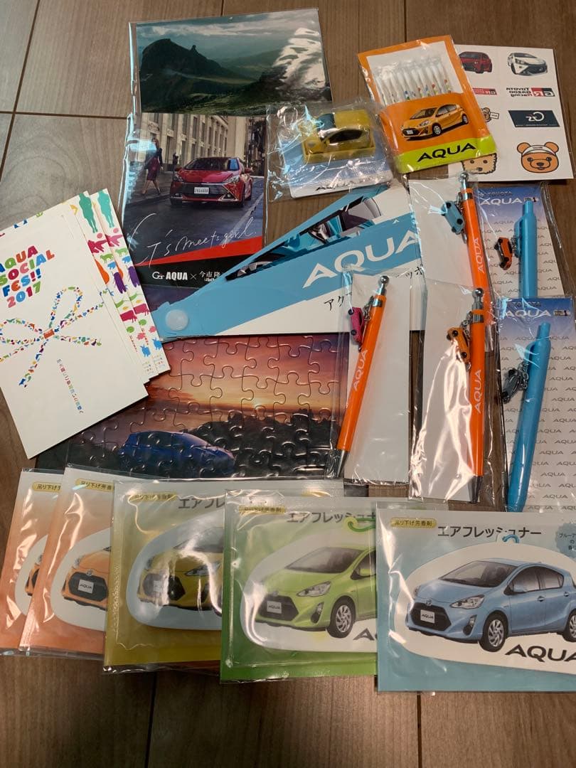 トヨタAQUA ノベルティグッズセット【非売品】