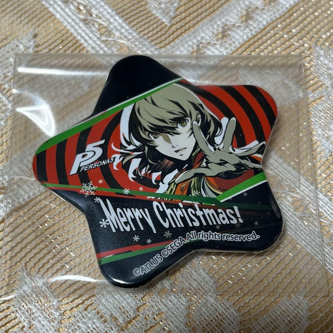 【訳あり】プリロール クリスマス明智吾郎/クロウ缶バッジ【最終値下げ特価】 中古廃盤国内盤 【訳あり】プリロール クリスマス明智吾郎/クロウ缶