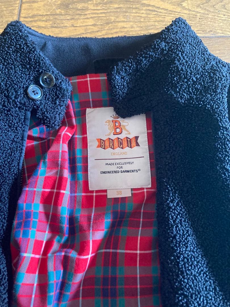 ク*ィ様 バラクーダ×エンジニアードガーメンツ　コラボブルゾン