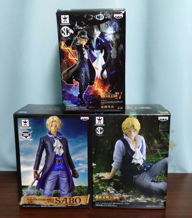 ワンピース ルフィ フィギュア smsd \"KING\"他サボ プライズ