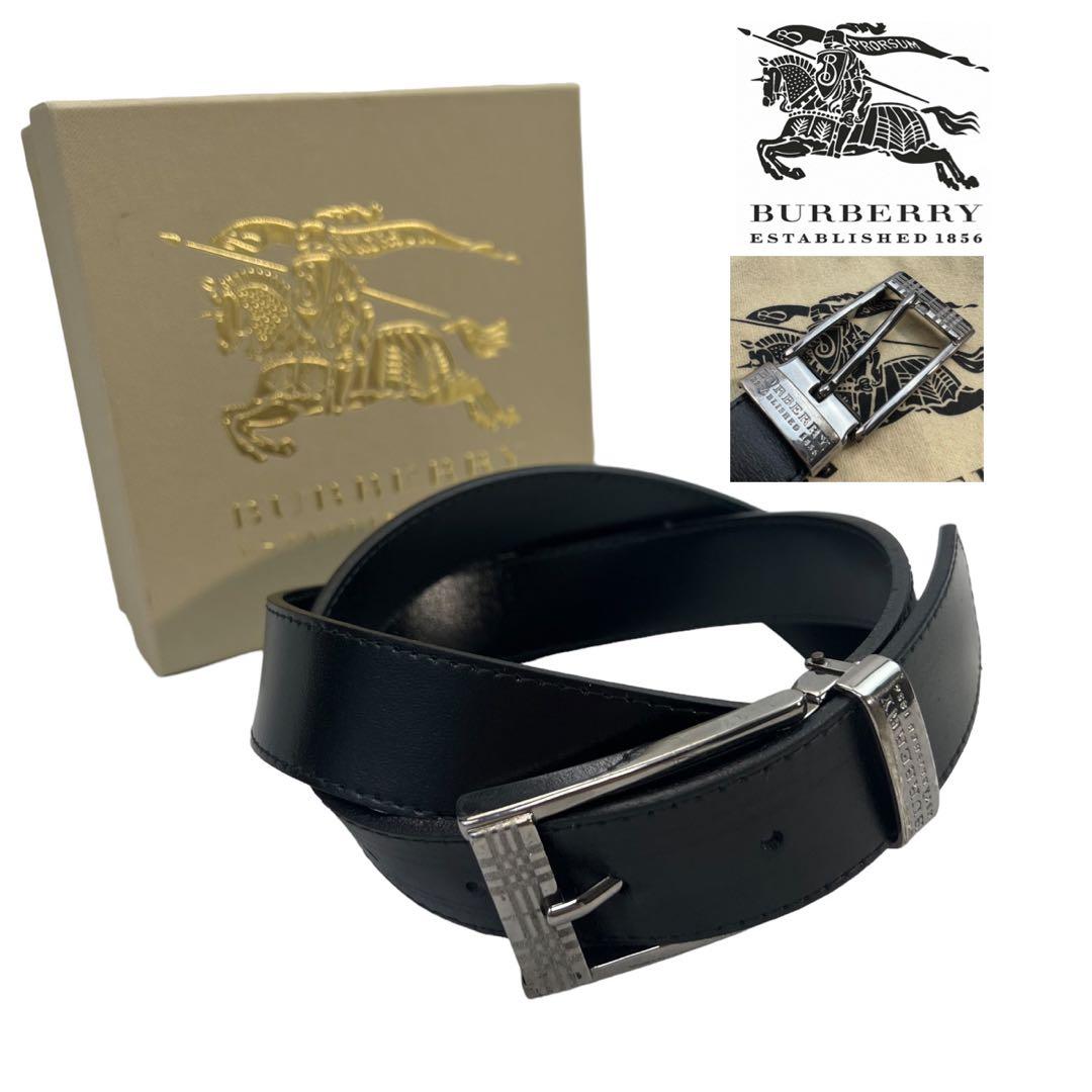美品 BURBERRY PRORSUM レザーベルト サイズ40/100