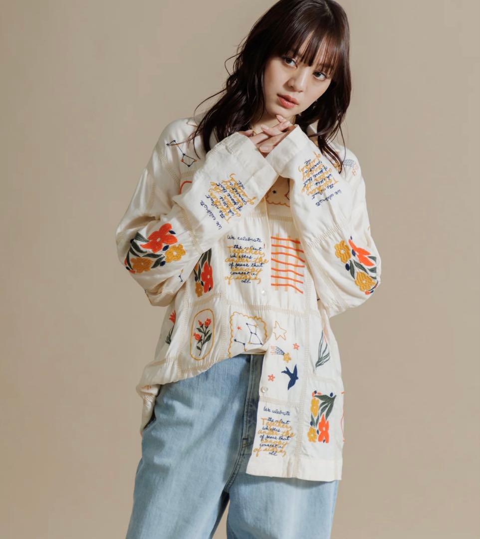 専用です★アメリカンラグシー LEIN パッチワーク 刺繍シャツ 専用です☆アメリカンラグシー LEIN パッチワーク 刺繍シャツ - メルカリ