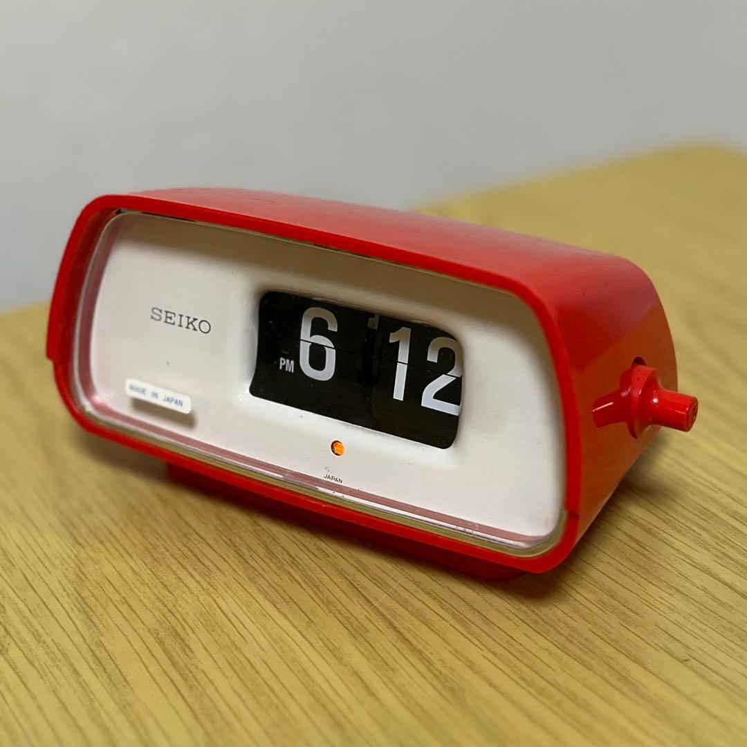 【メンテ済み・動作正常】SEIKOパタパタ時計 デジタルクロック DZ634T