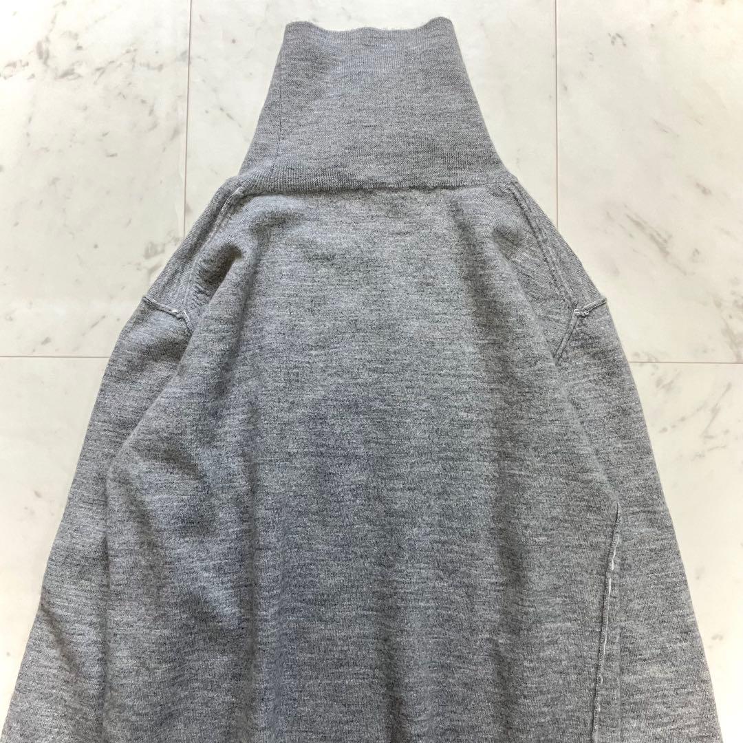 美品 ウィムガゼット ウールカシミヤ ハイネックニット チュニック丈