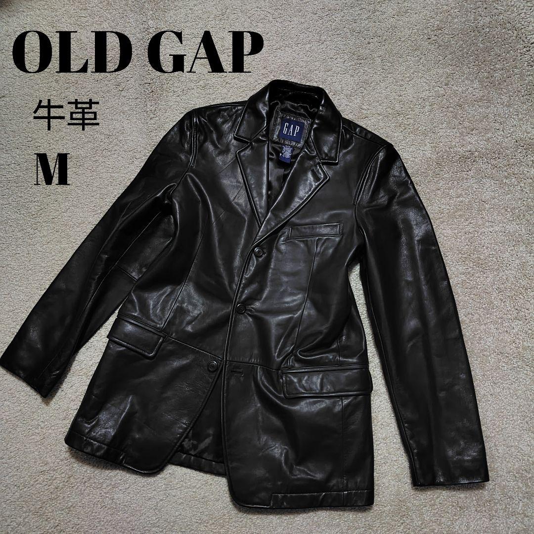 [美品]　OLD GAP 牛革ジャケット M