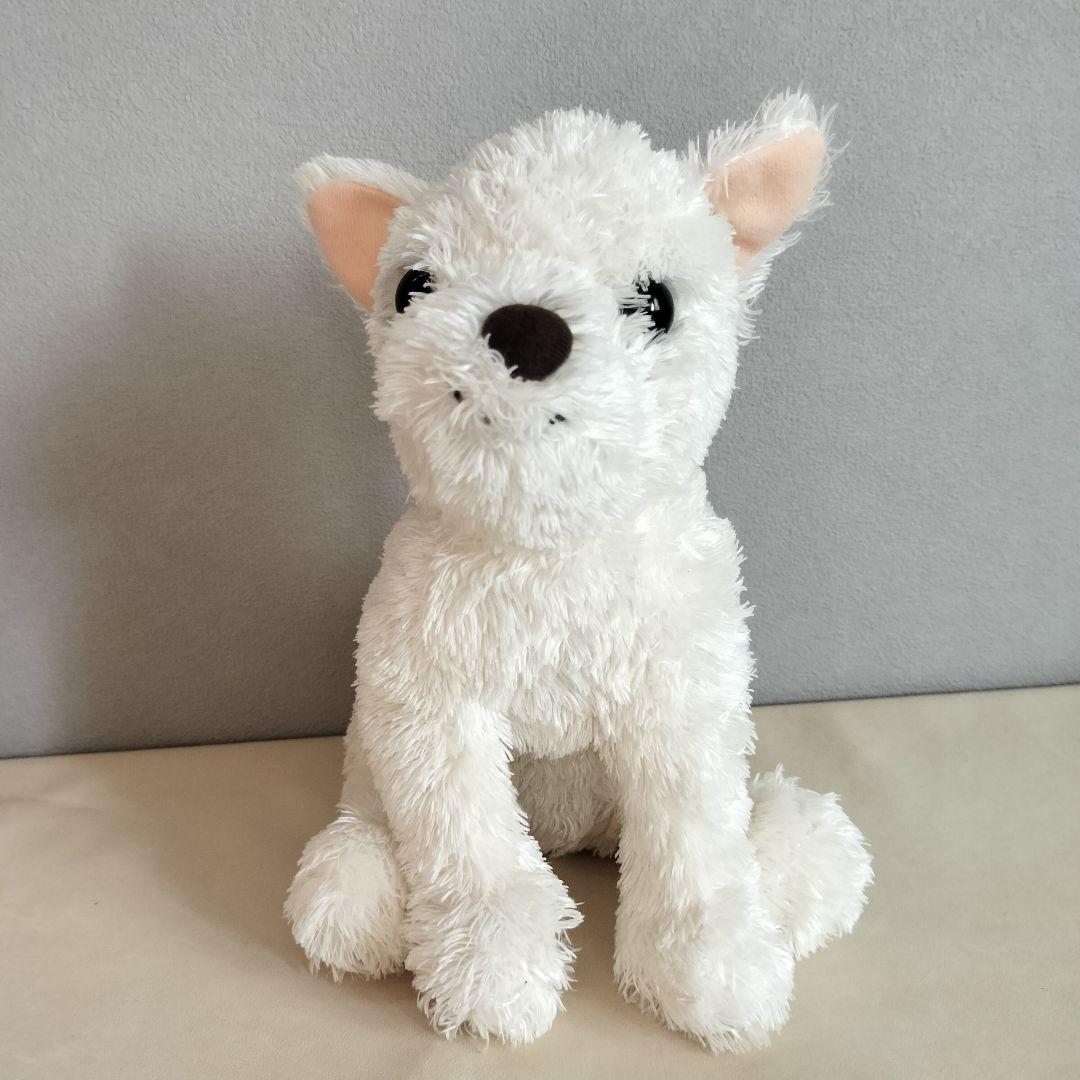 yuan様専用 マザーガーデン 犬 チワワ？ぬいぐるみ 白色 ホワイト