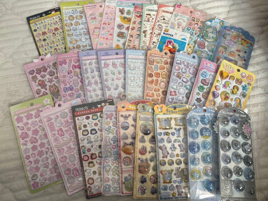 ボンボンドロップシール　うるちゅる　まとめ売り　31点