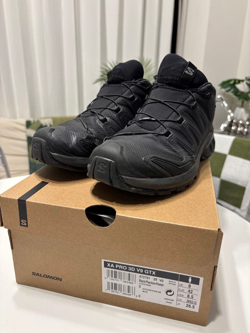 早い者勝ち！SALOMON XA PRO 3D V9 GTX 26.5cm