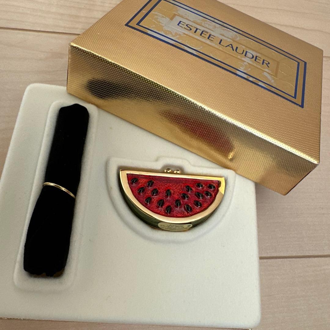 激レア ESTEE LAUDER 練り香水 ホワイトリネン スイカ レトロ 香水