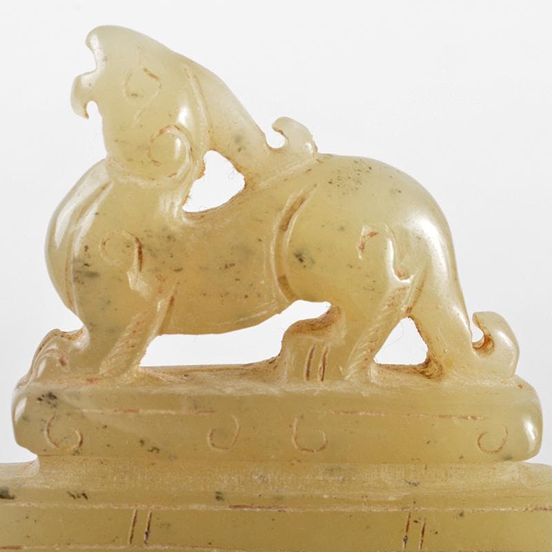 中国 玉石彫刻 神獣 玉器 玉壁 玉飾 玉珮 M R5555 - メルカリ