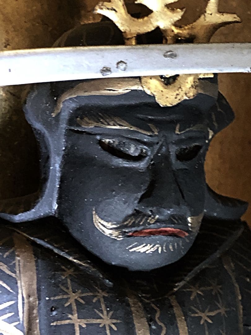 仏教美術 隠れキリシタン 彩色 妙見菩薩像木彫色 仏像 厨子 71HhJ9HnwVL._AC_UF894,