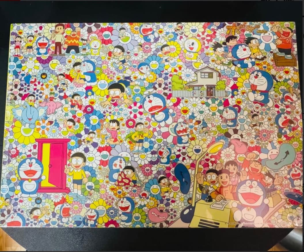 村上隆　ドラえもん展 ジグソーパズル 1000ピース タカシ・ムラカミ 村上隆☆ドラえもんジグソーパズル☆1000ピース - メルカリ