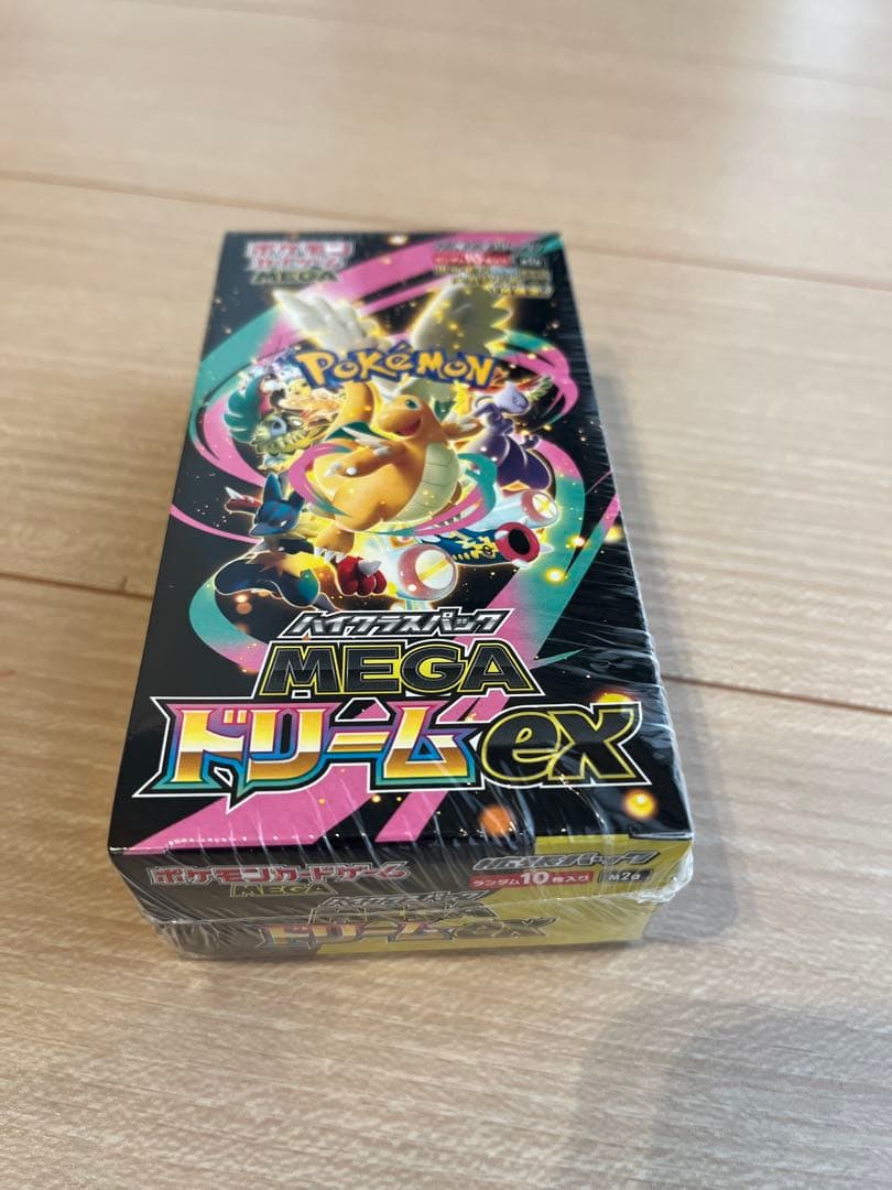 ポケモンカードハイクラスパックMEGA ドリームEX 未開封シュリンク付きBOX