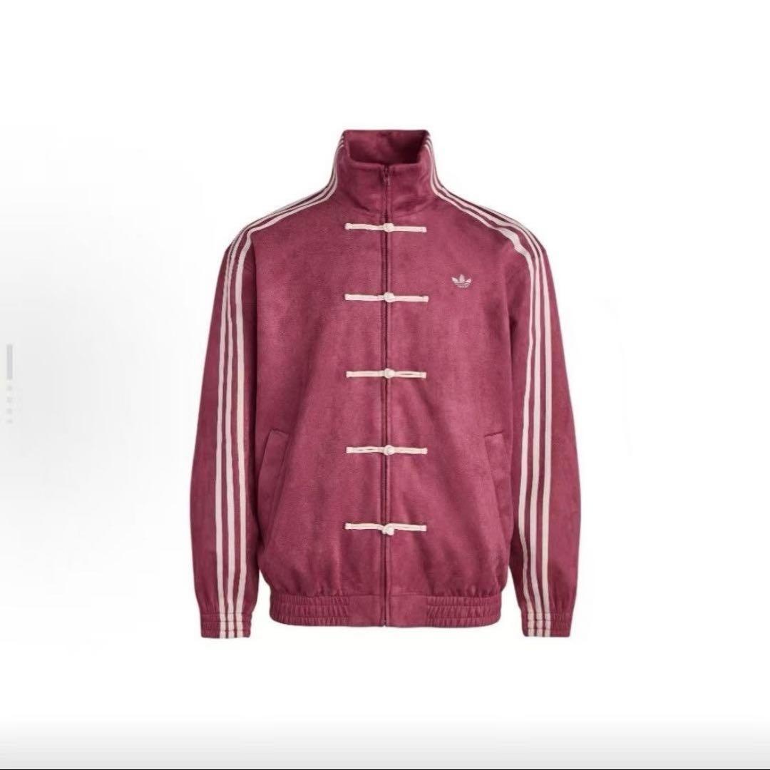 adidasアディダス 中国限定 蛇年トラックジャケット 赤Lサイズ