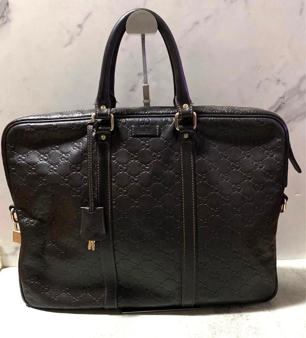 ✨希少✨グッチ　レザービジネス バッグ 201480 ブリーフケース トート 楽天市場】グッチ ブリーフケース 201480の通販