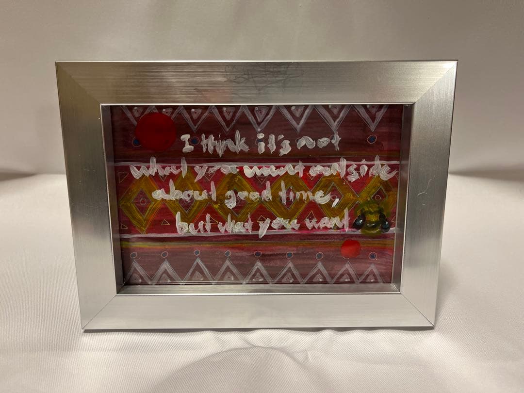 アルミフレーム入り絵画