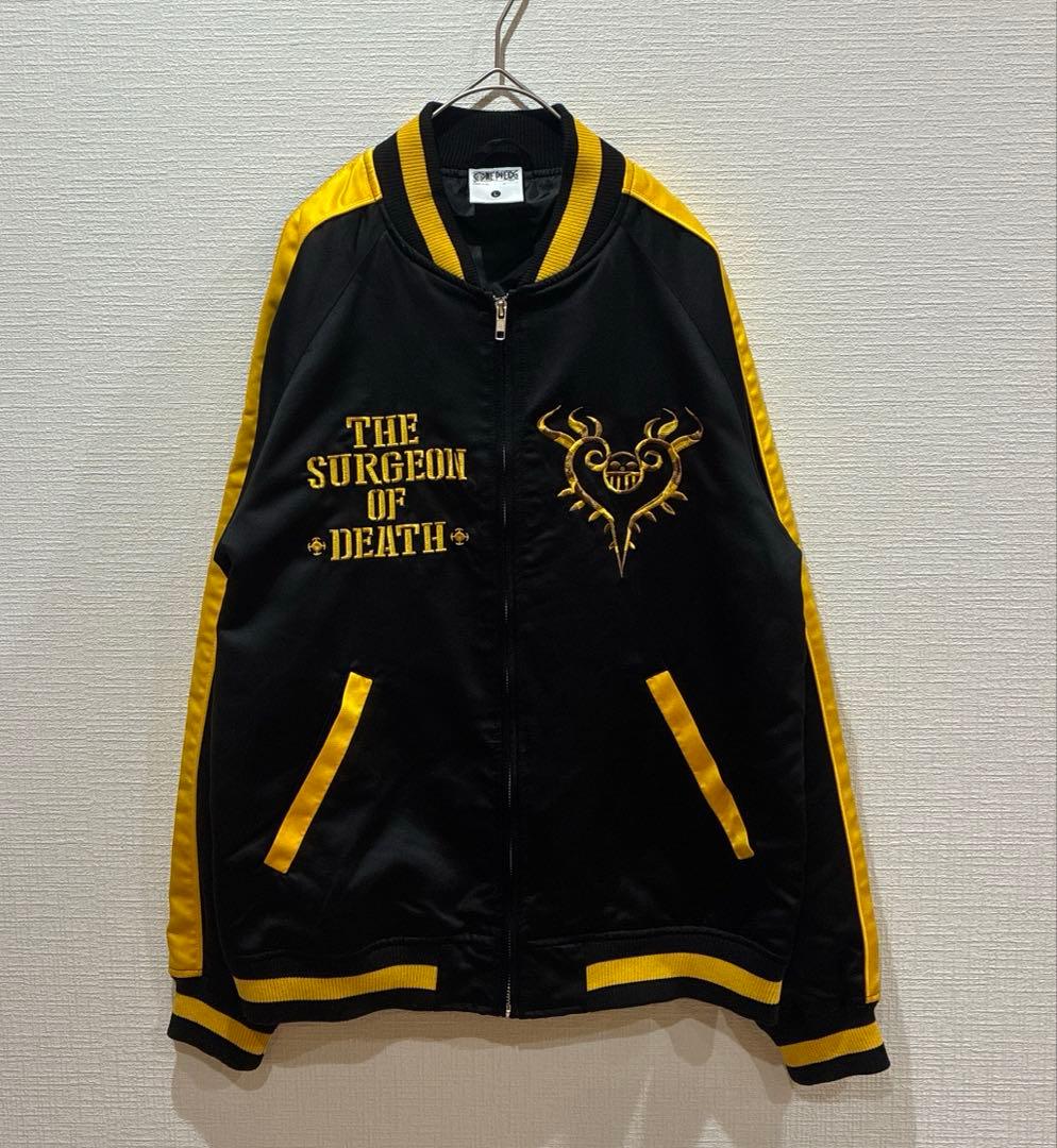 ONE PIECE スカジャン／トラファルガー•ロー 刺繍 美品